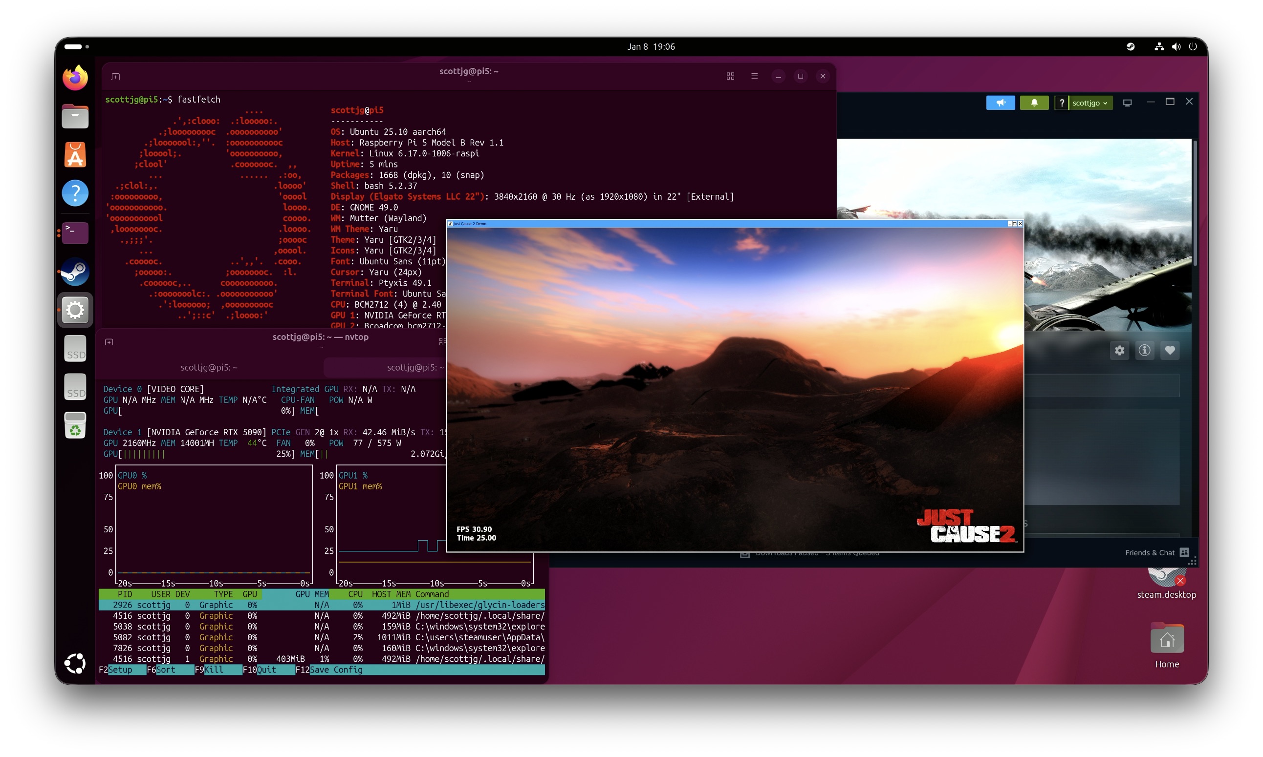 Just Cause 2 Benchmark